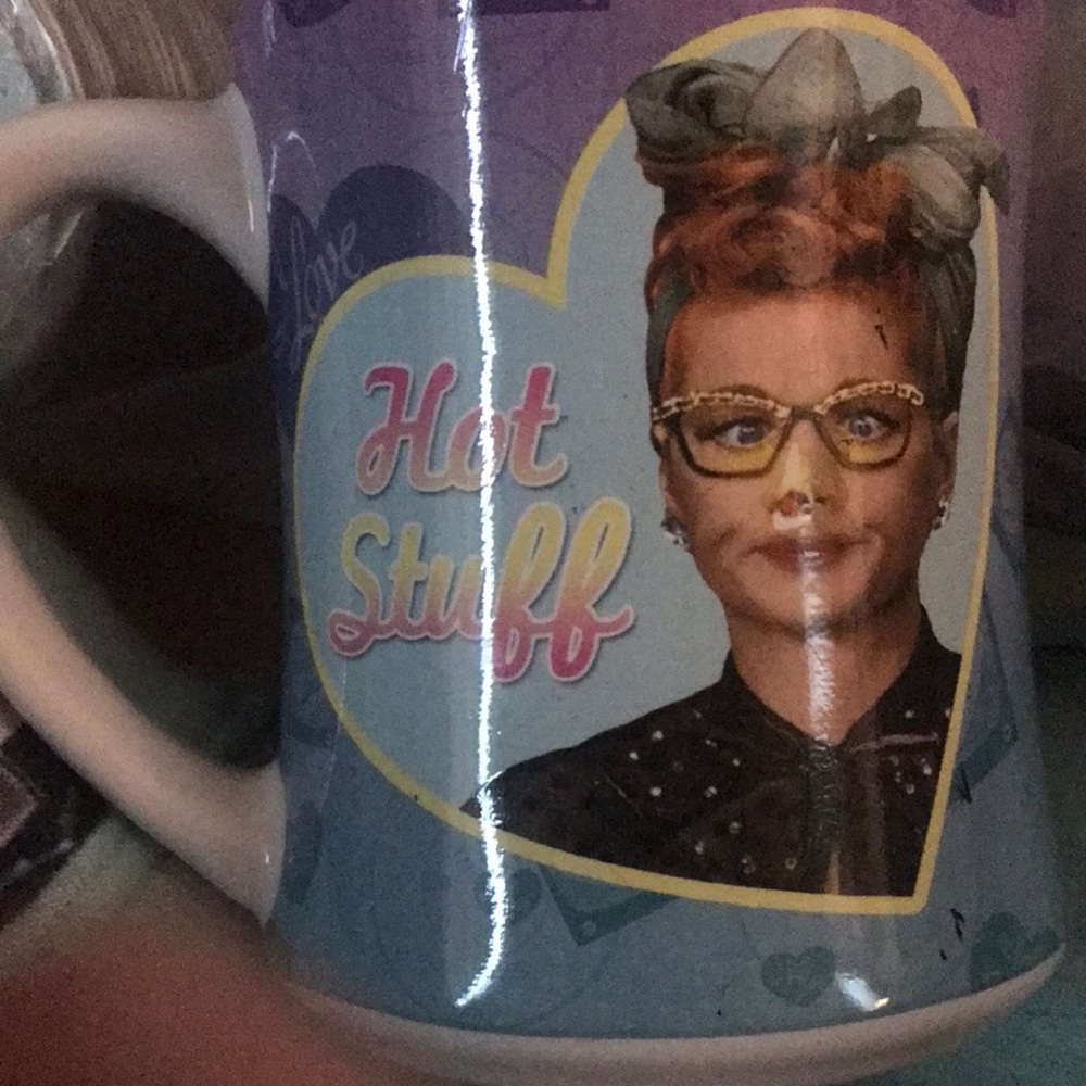 I love lucky coffee mug brand new